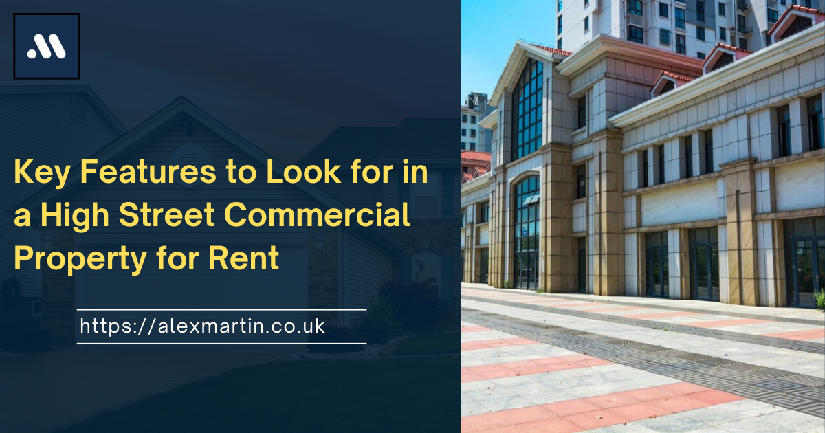 high street commercial property for rent