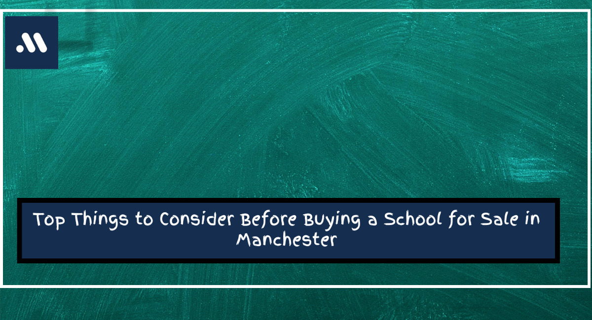 School For Sale in Manchester